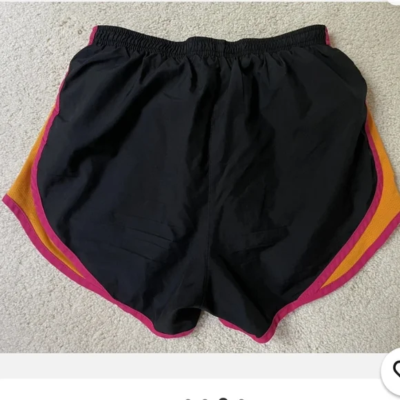 Nike Tempo Shorts Black Pink Orange - Picture 7 of 7